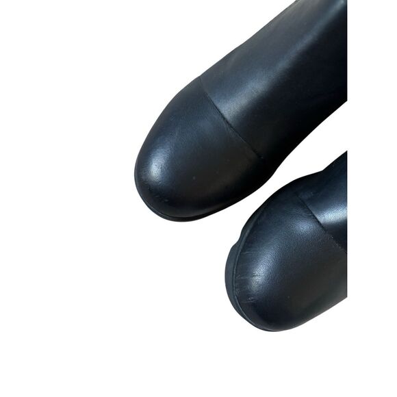 SOREL Joan Uptown Zip Wedge Leather Boots size 11 Black - Picture 6 of 12